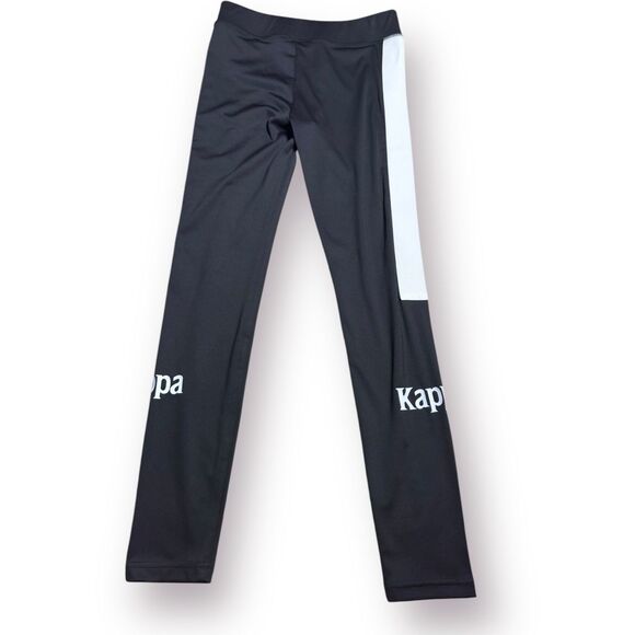 Kappa Black/White Track Pants Mens Size Medium‎ - Picture 2 of 3